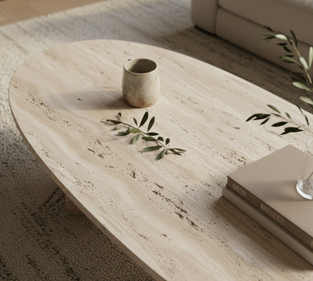 Doğal Taş, Traverten ve Mermer Mobilyada Nasıl Kullanılır?